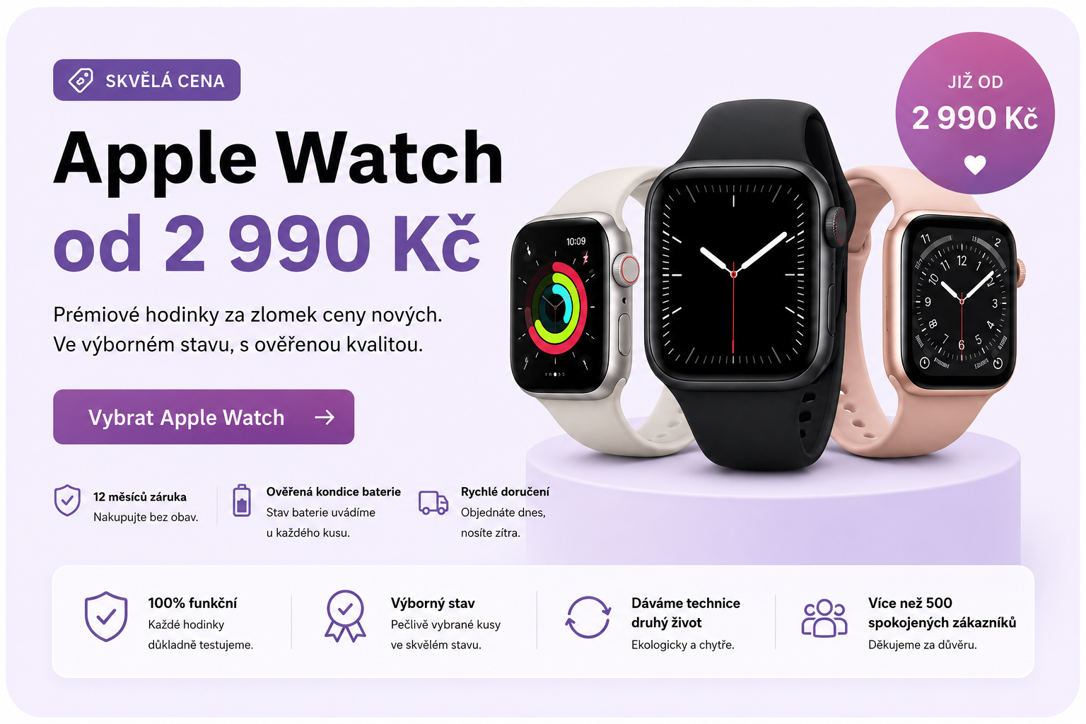 Apple Watch za skvělou cenu